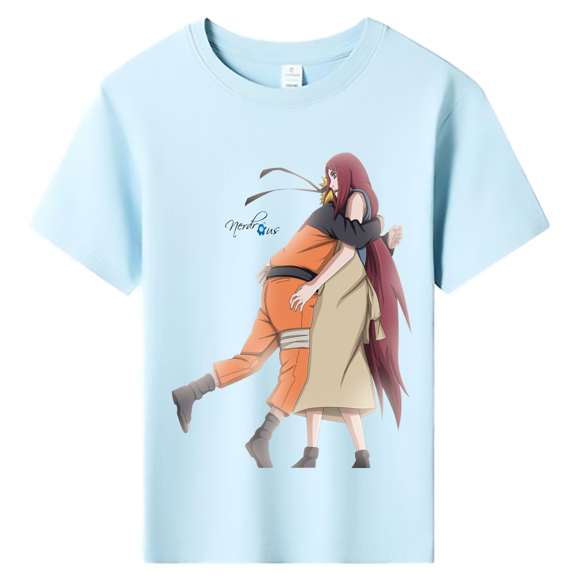 （画像用） NARUTO -ナルト- うずまき ナルト Uzumaki Naruto 綿100％キッズTシャツ（フロントプリント）
